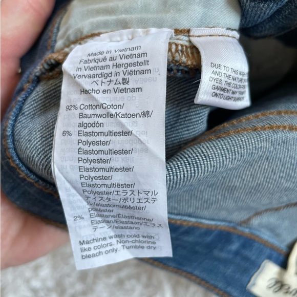 Madewell | Cali Demi Boot Light Wash High Waist Jeans, 28 - Picture 2 of 12